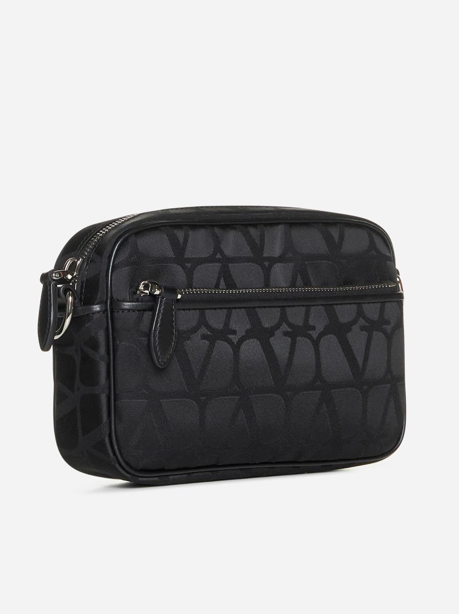 VALENTINO GARAVANI Borsa crossbody in tessuto Toile Iconographe Prezzo Ridotto