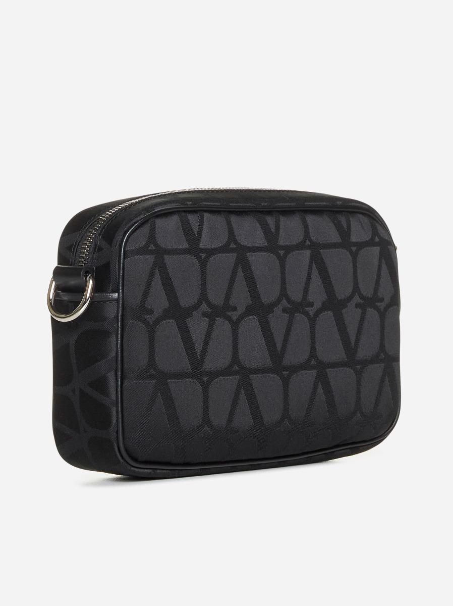 VALENTINO GARAVANI Borsa crossbody in tessuto Toile Iconographe Prezzo Ridotto