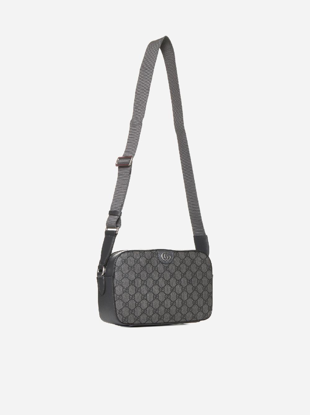 GUCCI Borsa Ophidia media in tela GG Sottocosto