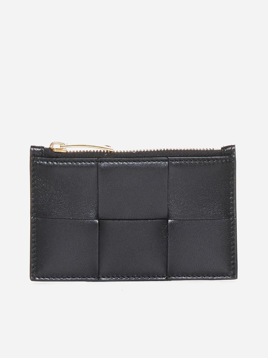 BOTTEGA VENETA Portacarte in pelle Intreccio 2025