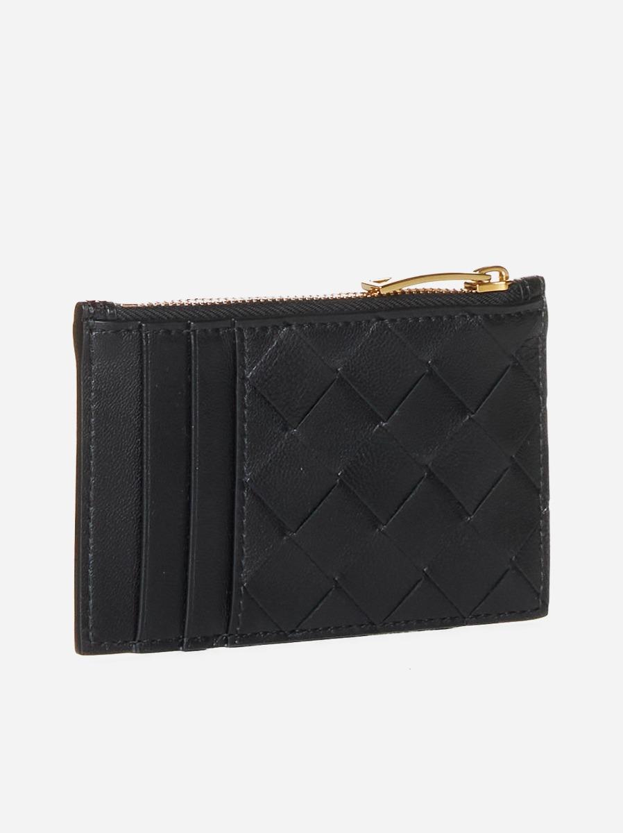BOTTEGA VENETA Portacarte in pelle Intreccio 2025