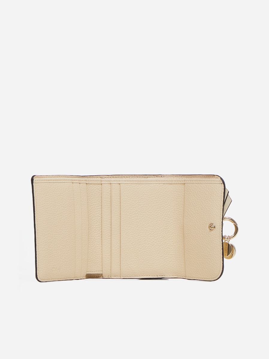 CHLOÉ Portafoglio Alphabet in pelle Vendita Calda