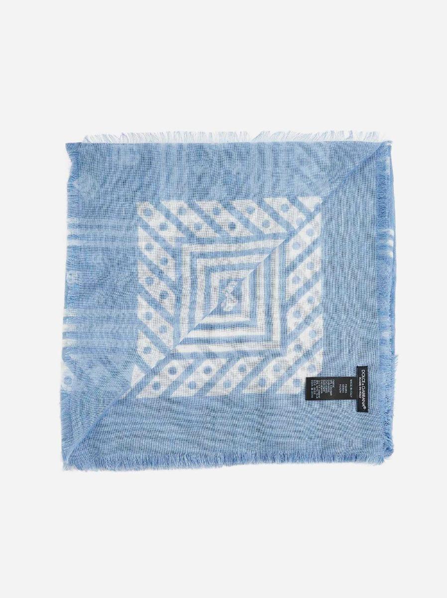 DOLCE & GABBANA Sciarpa in cashmere e seta DG Vendite Flash