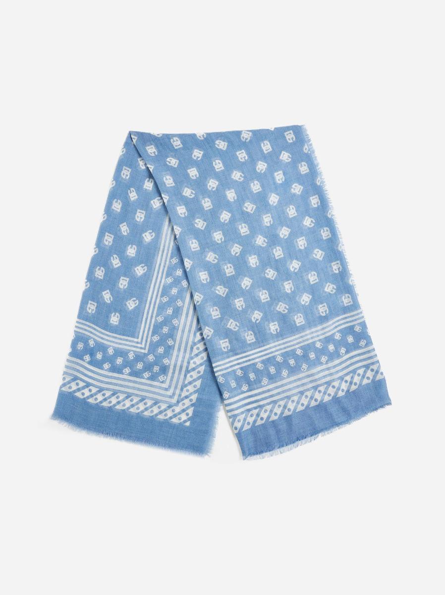 DOLCE & GABBANA Sciarpa in cashmere e seta DG Vendite Flash