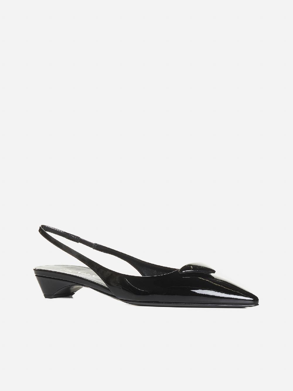 PRADA Slingback in vernice In Linea