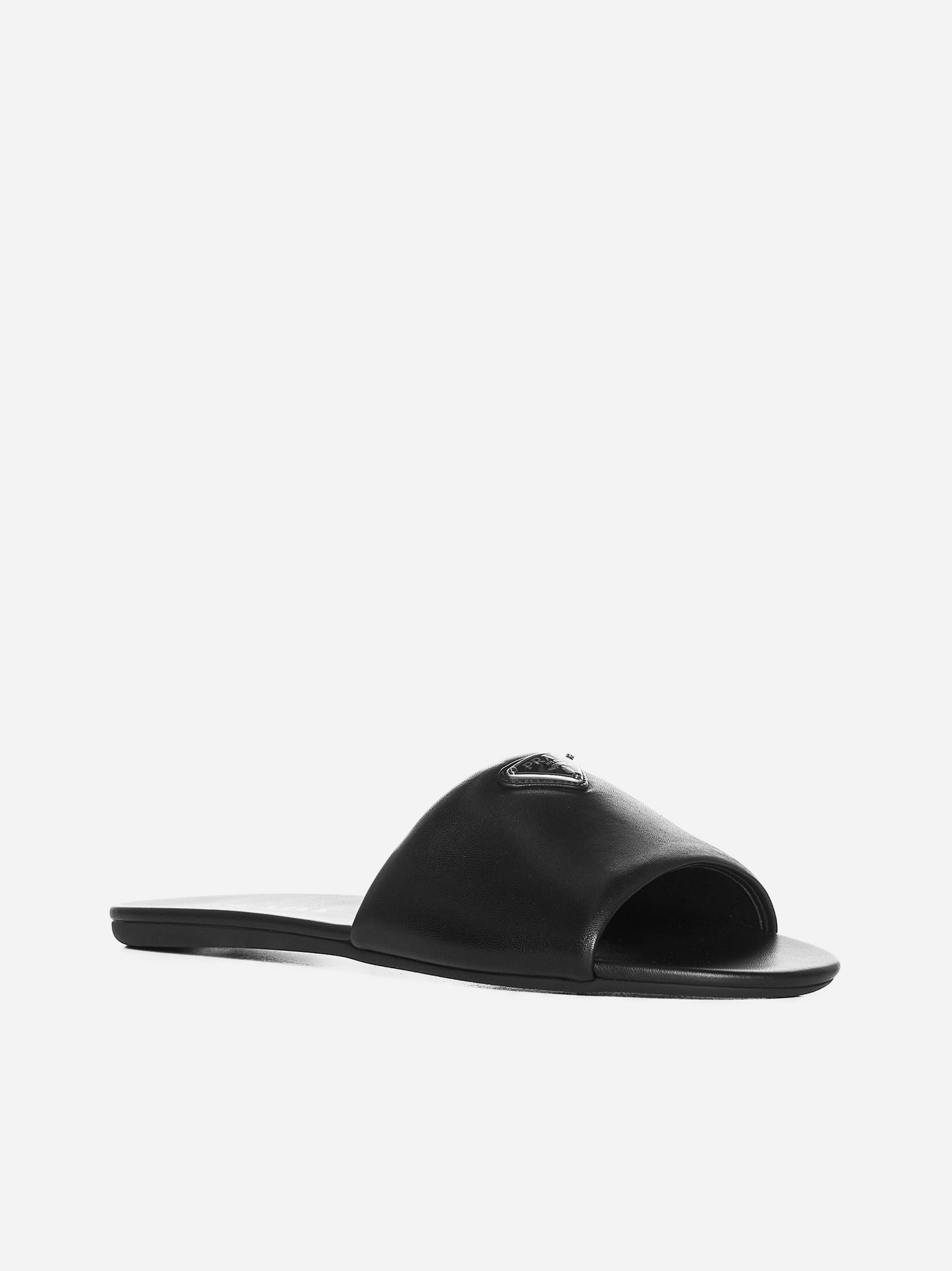 PRADA Sandali flat in nappa Qualità