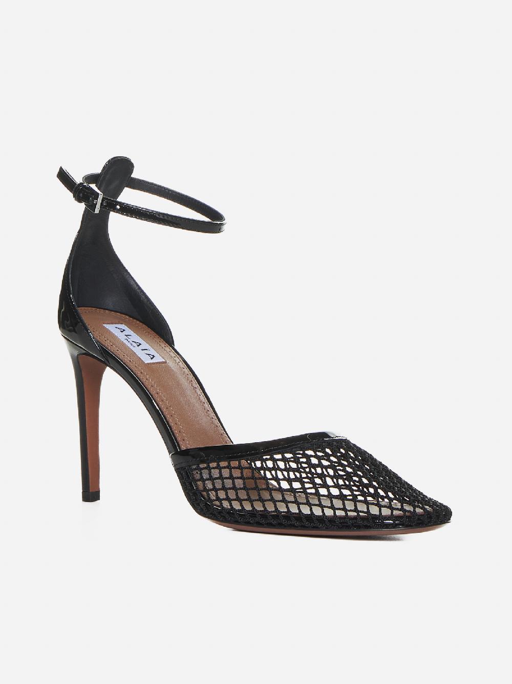ALAÏA Decollete’ in mesh e vernice Soddisfazione Garantita