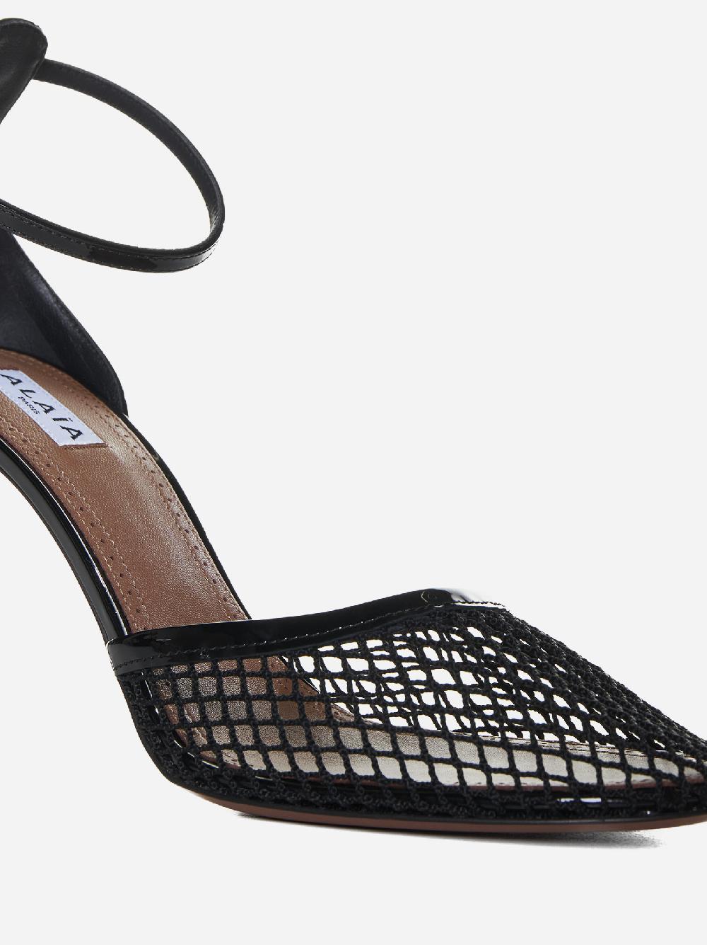 ALAÏA Decollete’ in mesh e vernice Soddisfazione Garantita