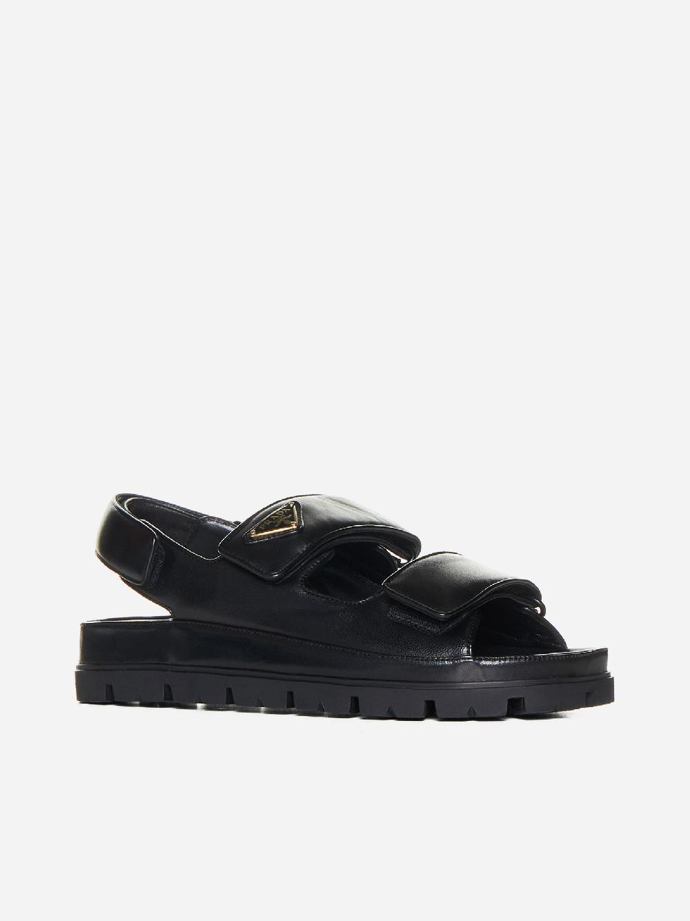 PRADA Sandali in pelle Acquista Ora