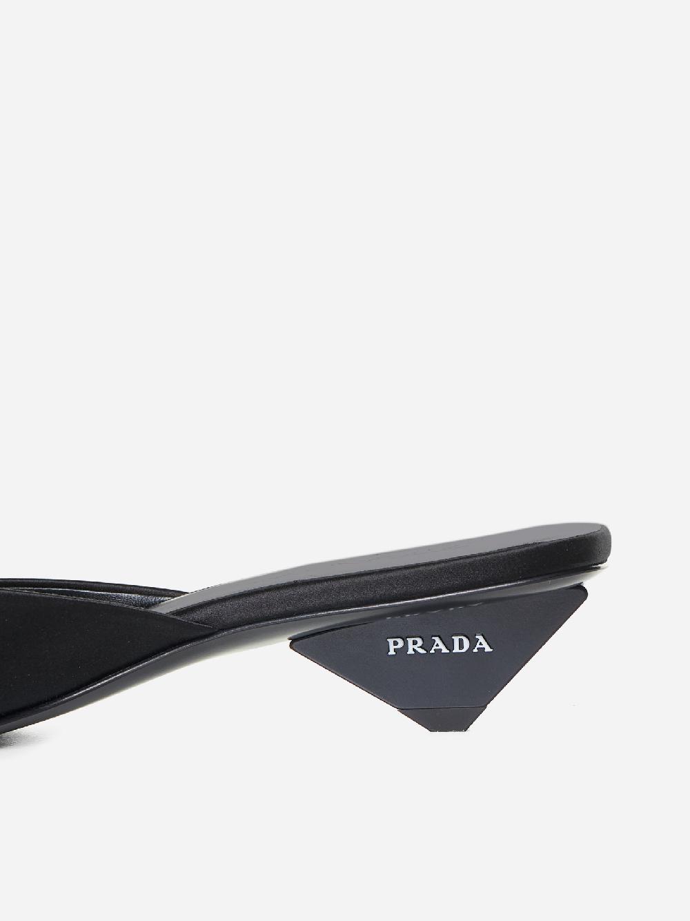 PRADA Mules in raso Promozione Limitata