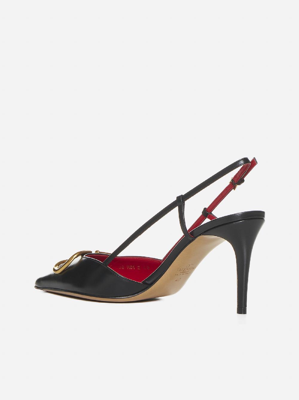 VALENTINO GARAVANI Slingback VLogo Signature in pelle Fino Al -60%