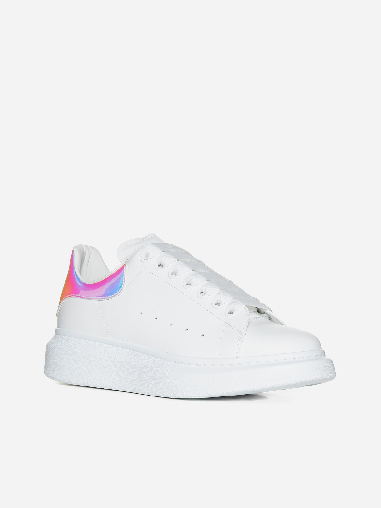 ALEXANDER MCQUEEN Sneakers Oversize in pelle Presa