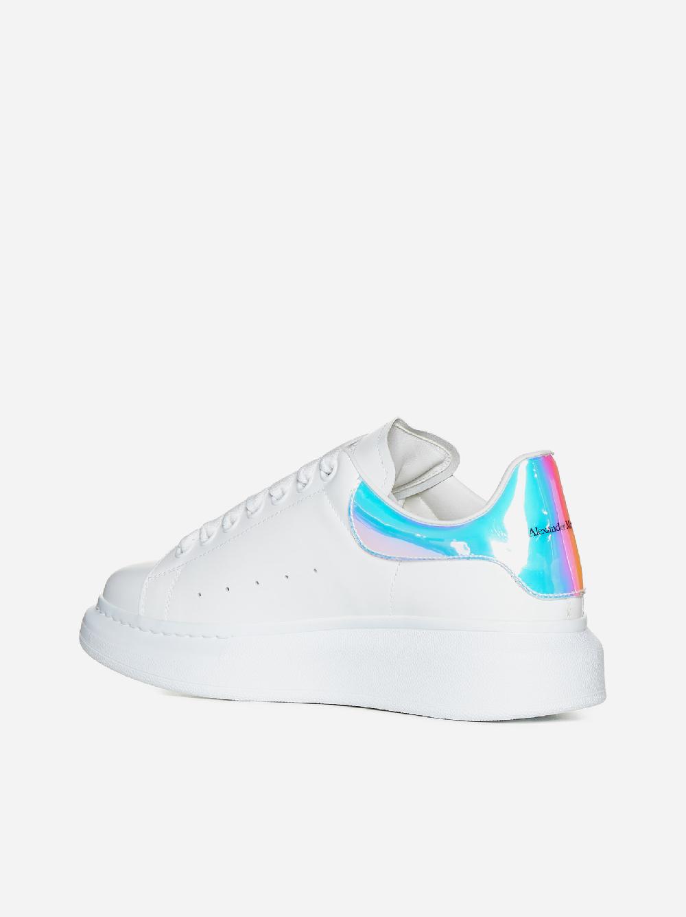 ALEXANDER MCQUEEN Sneakers Oversize in pelle Presa