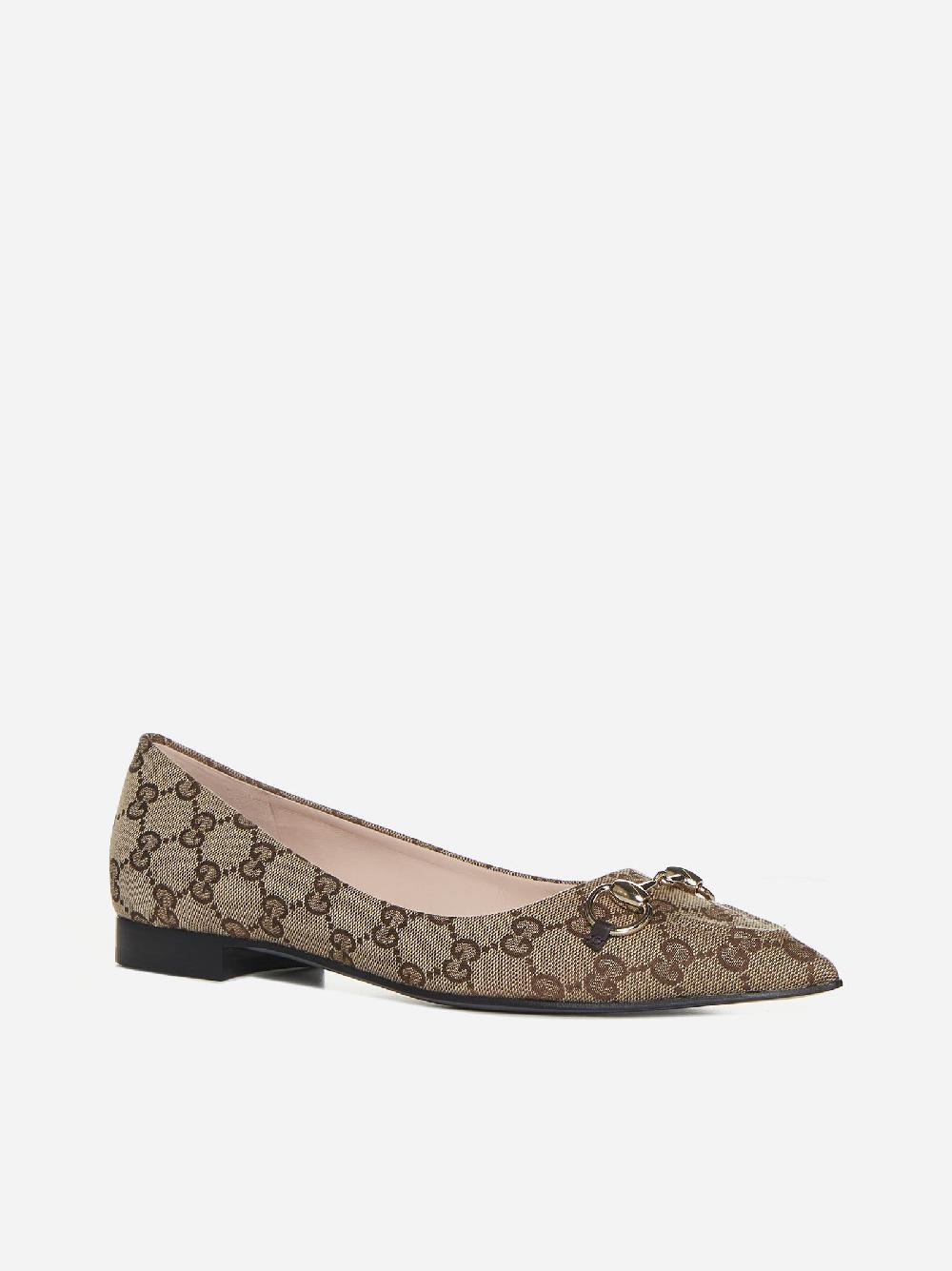 GUCCI Ballerine in tessuto GG Offerta