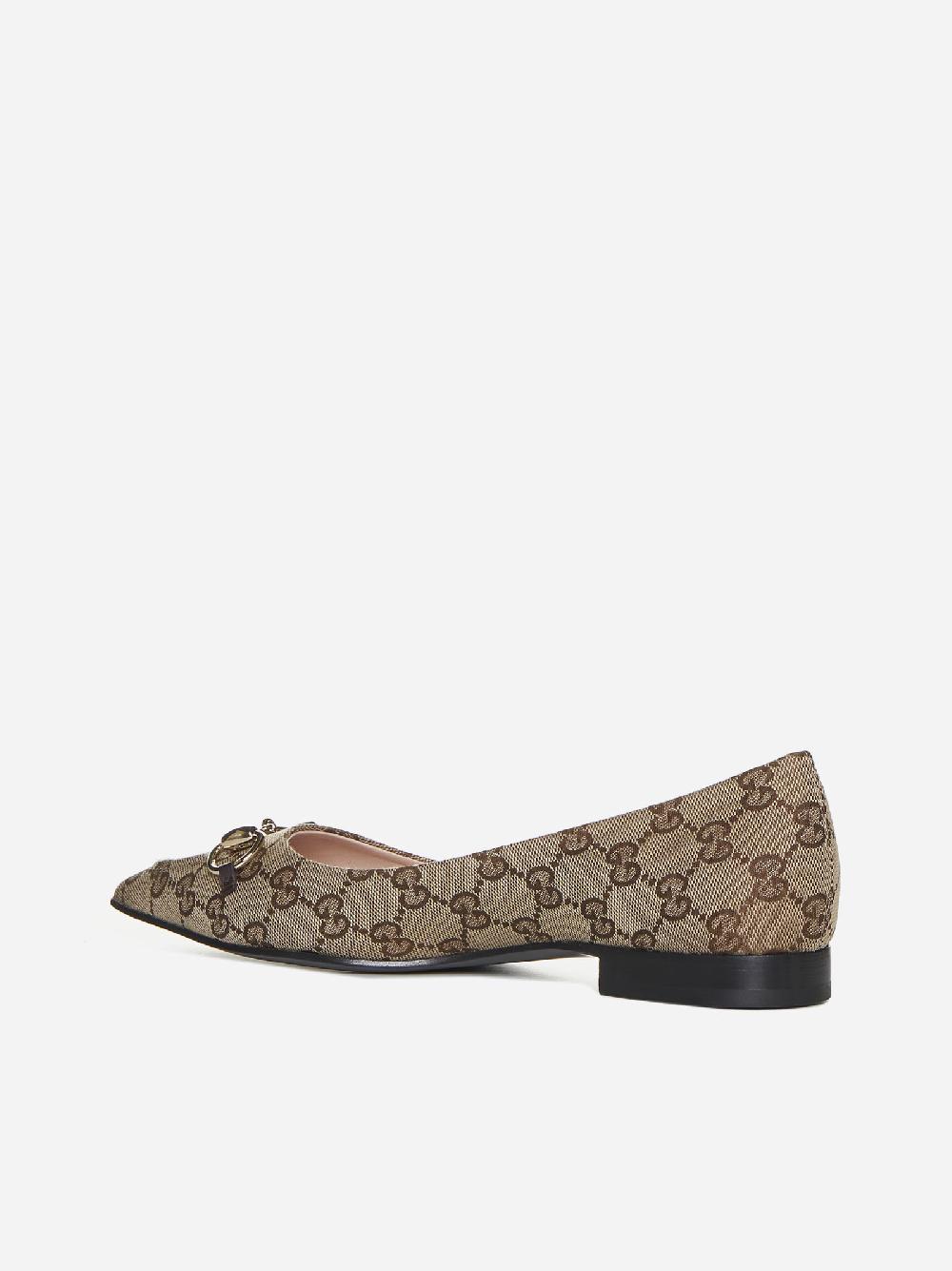 GUCCI Ballerine in tessuto GG Offerta