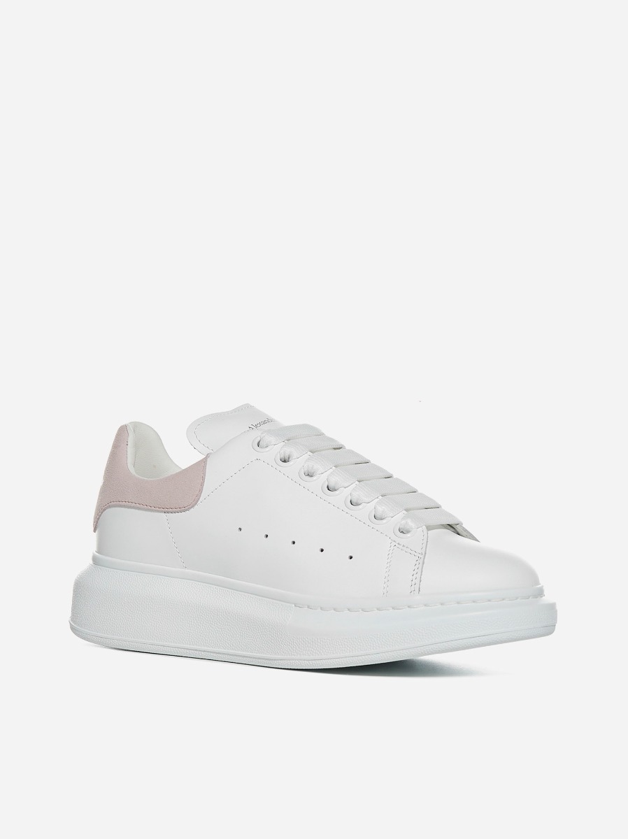 ALEXANDER MCQUEEN Sneakers Oversize in pelle Esporta salva