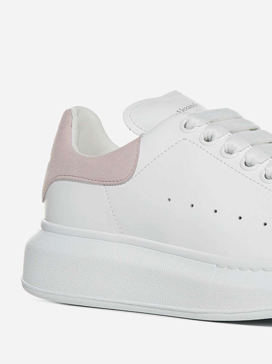 ALEXANDER MCQUEEN Sneakers Oversize in pelle Esporta salva