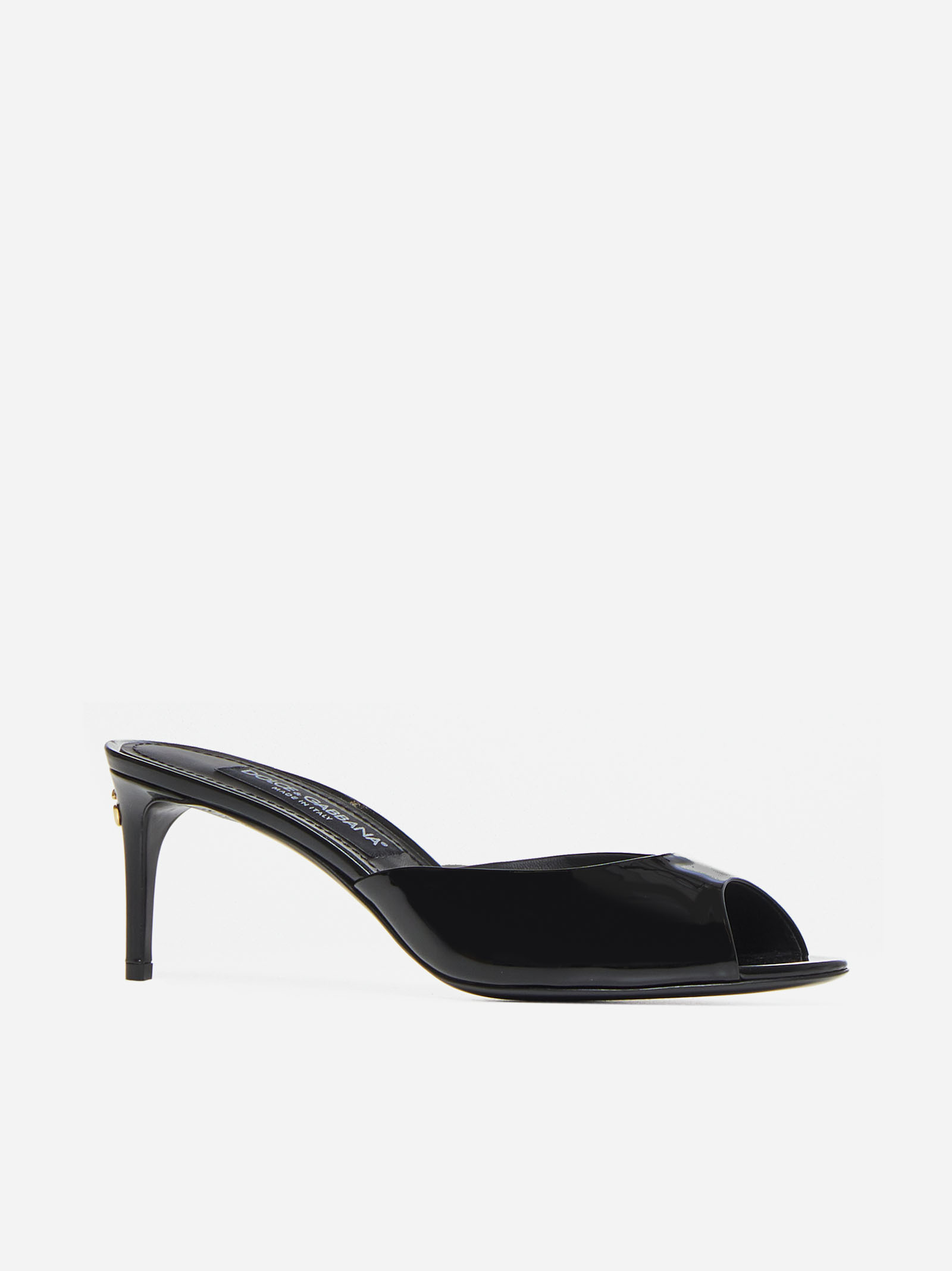 DOLCE & GABBANA Sandali in vernice Moda