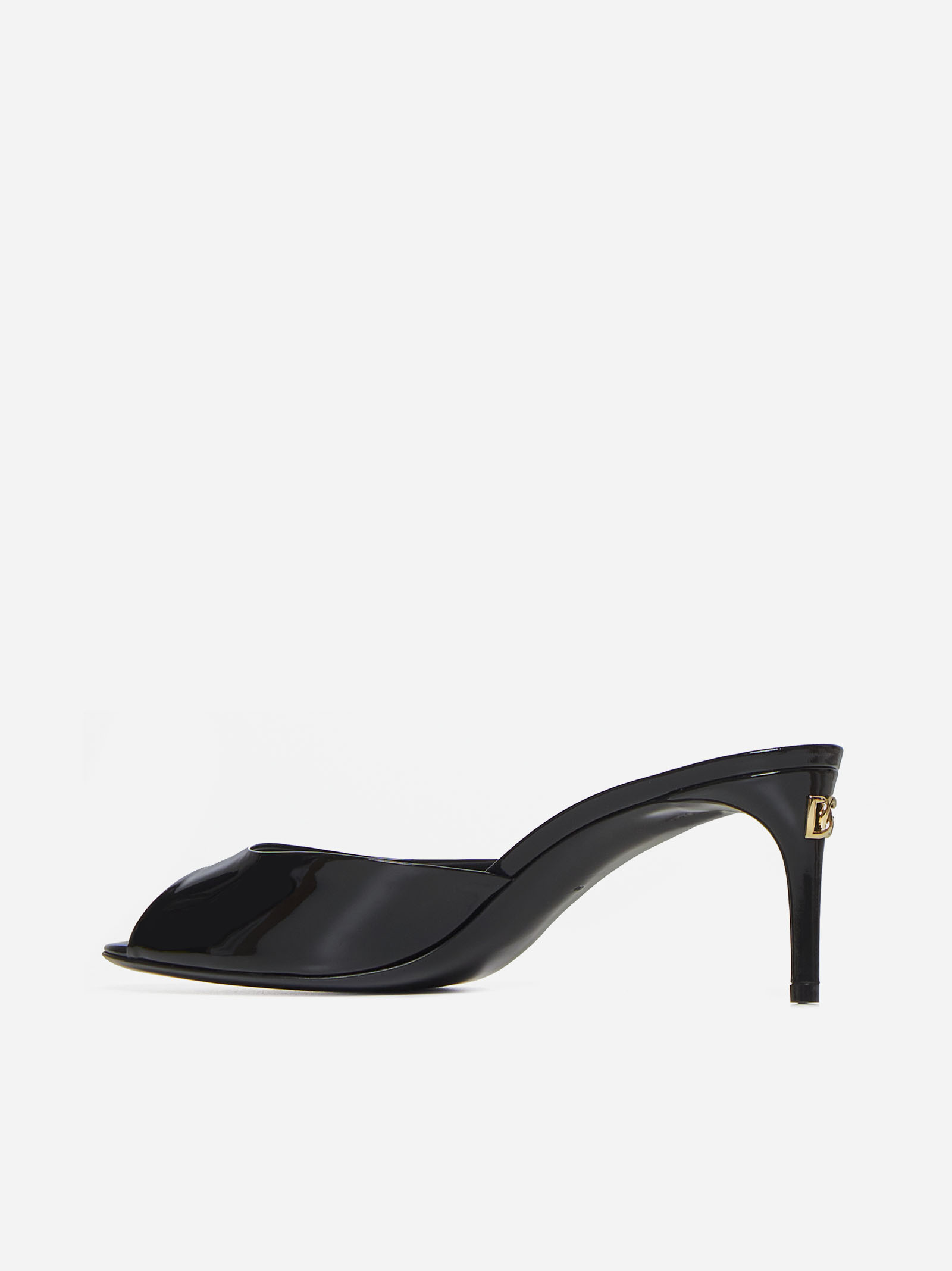 DOLCE & GABBANA Sandali in vernice Moda