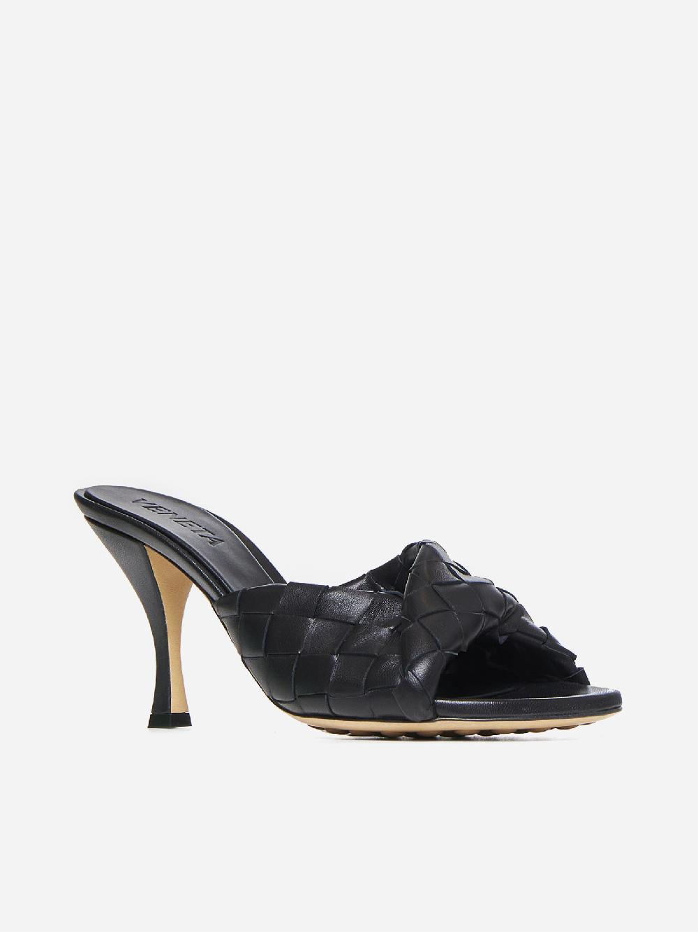 BOTTEGA VENETA Mules Blink in pelle Intrecciato In Linea