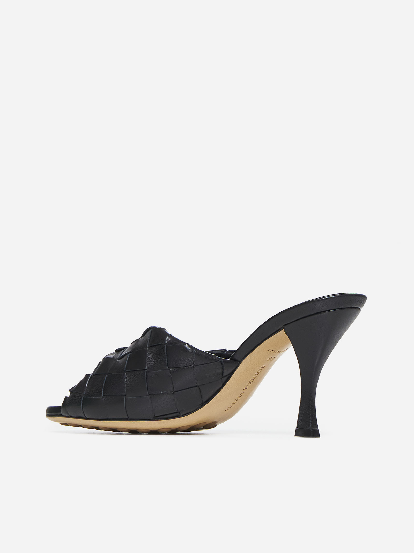 BOTTEGA VENETA Mules Blink in pelle Intrecciato In Linea