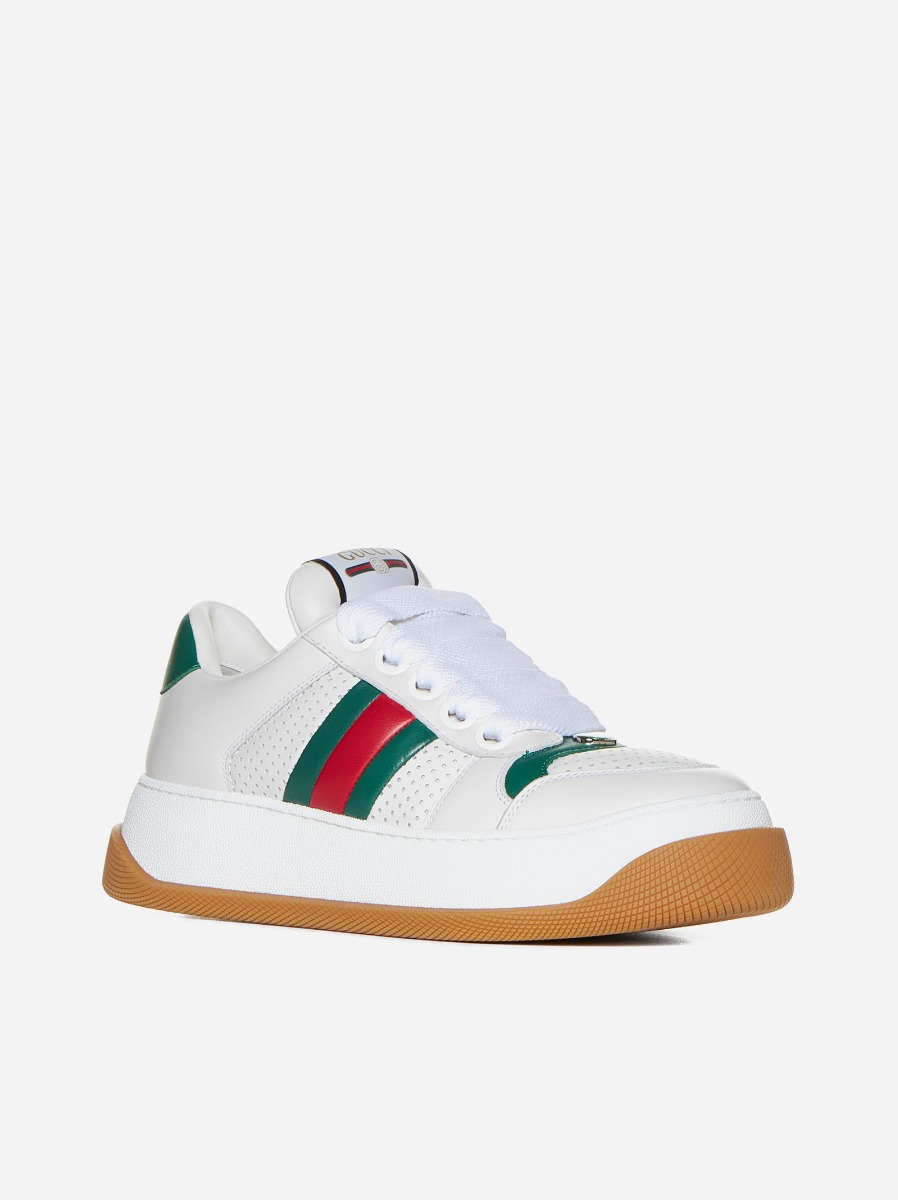 GUCCI Sneakers Screener in pelle Negozi Online