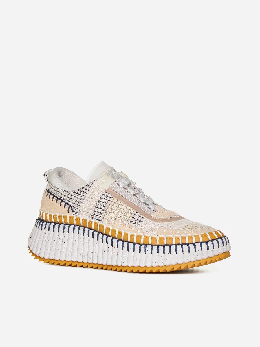 CHLOÉ Snaekers Nama in maglia mesh Acquista Ora