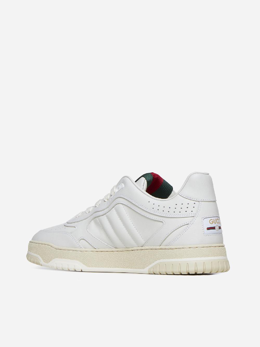 GUCCI Sneakers Re-Web in pelle Consegna Veloce