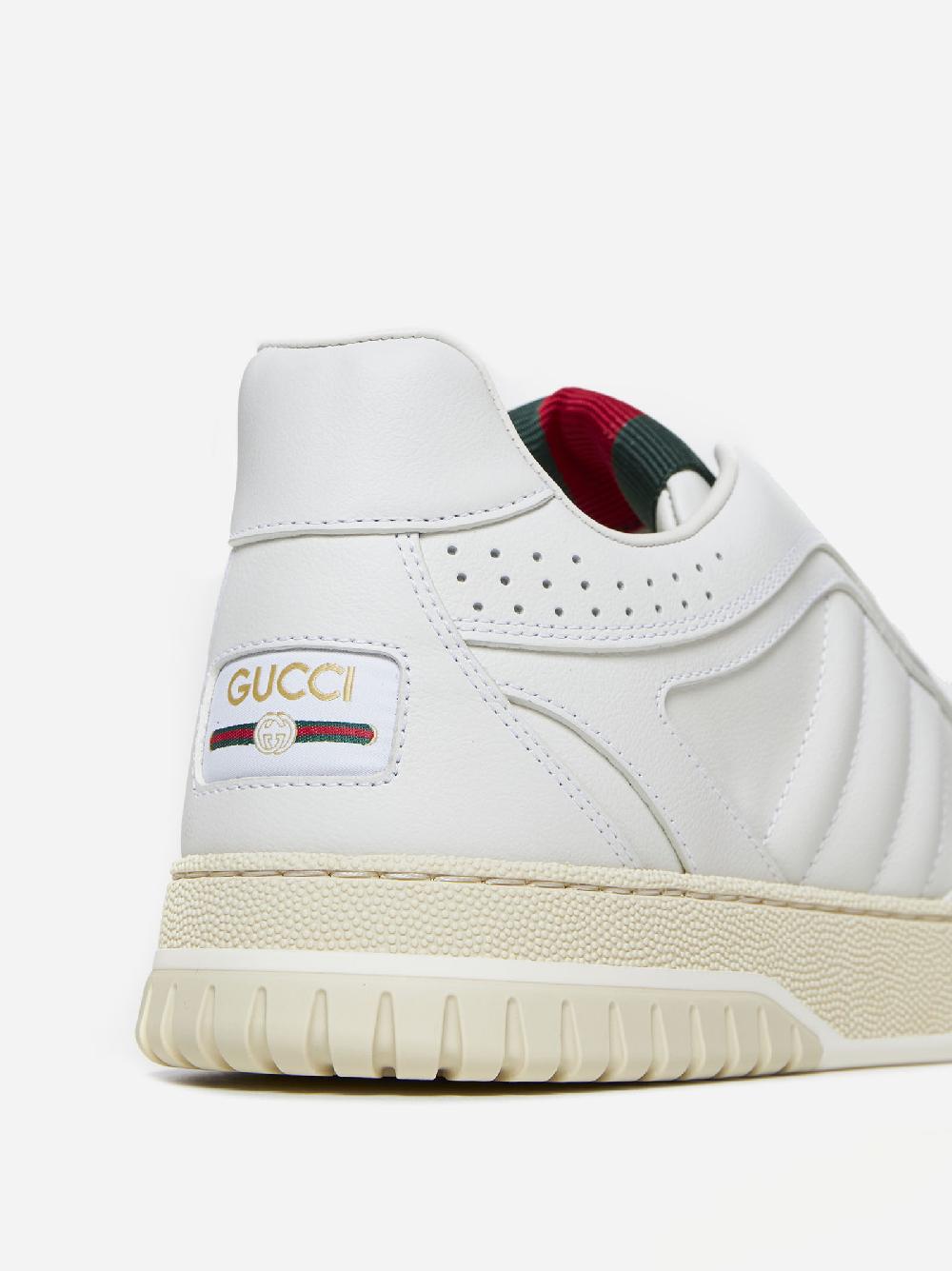 GUCCI Sneakers Re-Web in pelle Consegna Veloce
