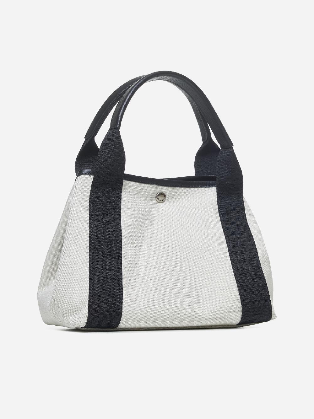 BALENCIAGA Borsa tote Biarritz piccola in tela Fino Al -60%