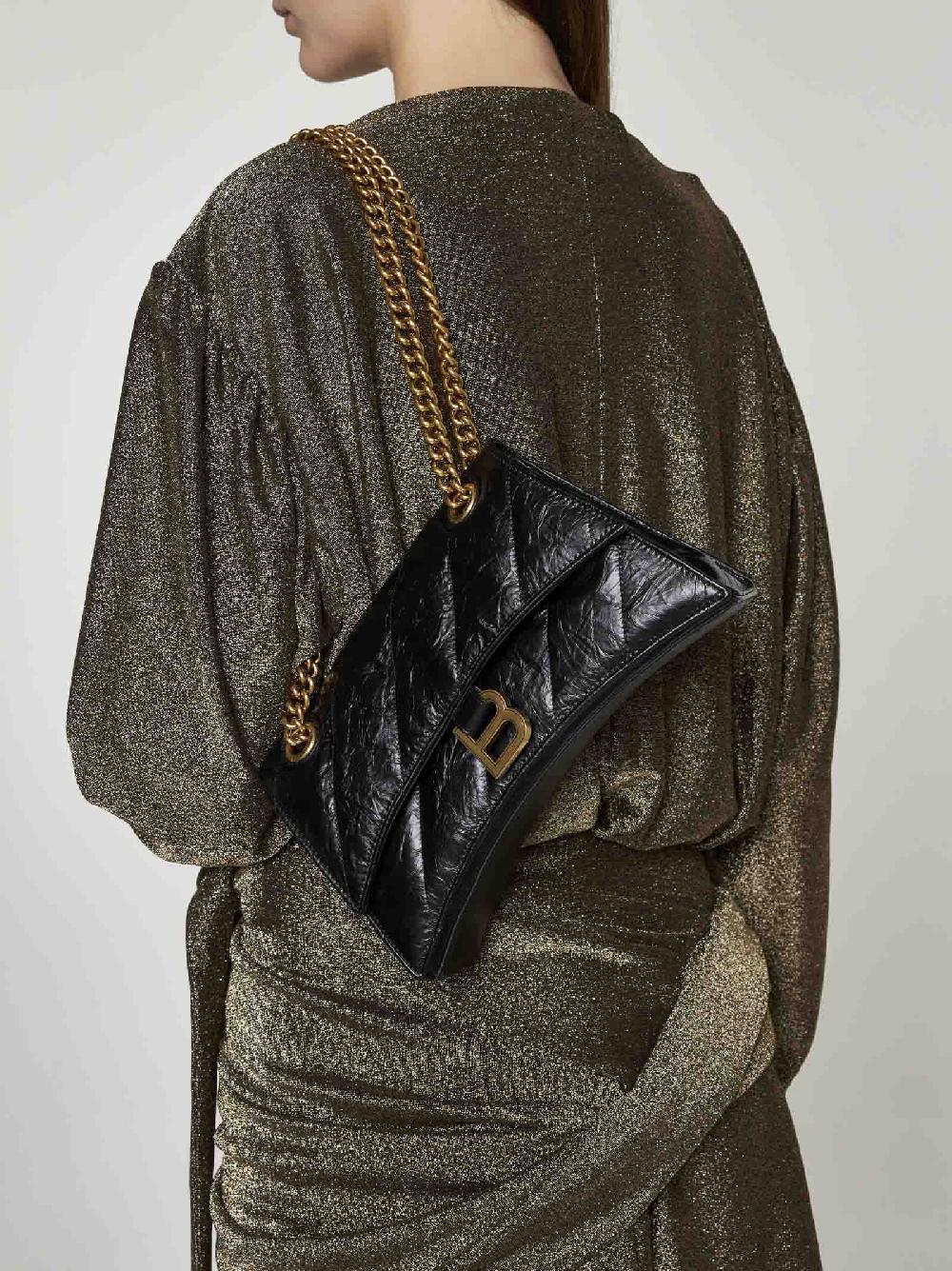 BALENCIAGA Borsa Crush S in pelle trapuntata Convenienza
