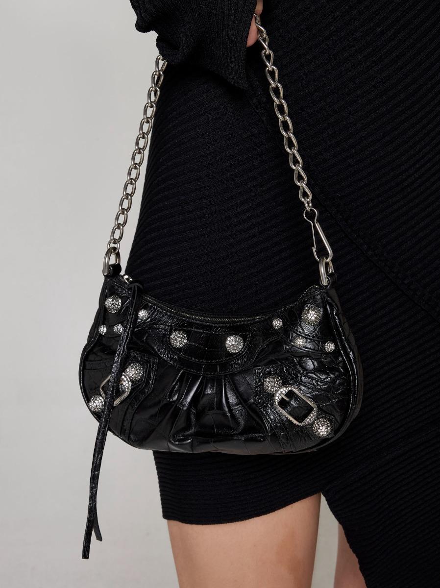BALENCIAGA Borsa Le Cagole mini in pelle Online