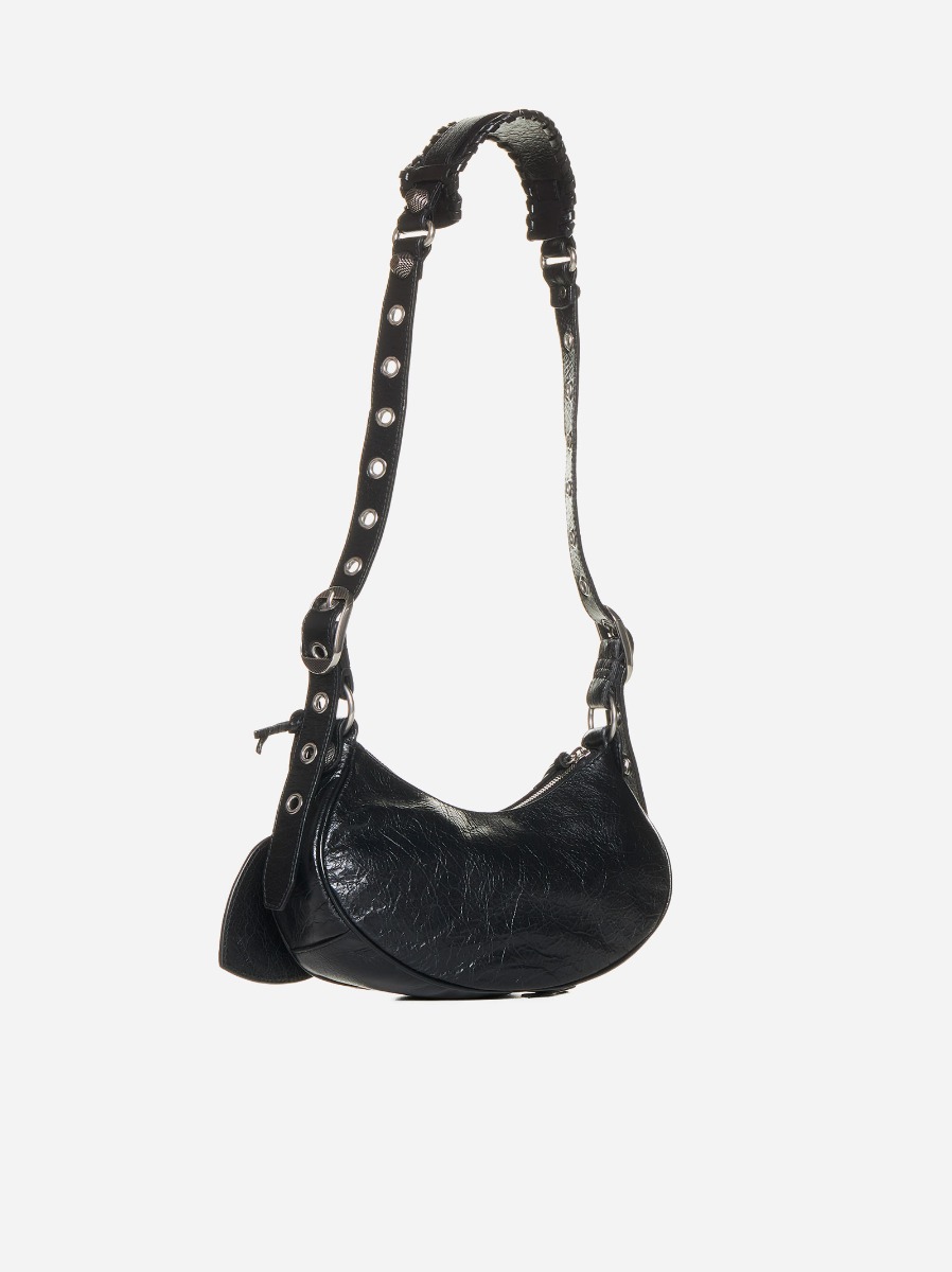 BALENCIAGA Borsa Le Cagole XS in pelle con logo Saldi Di Fabbrica