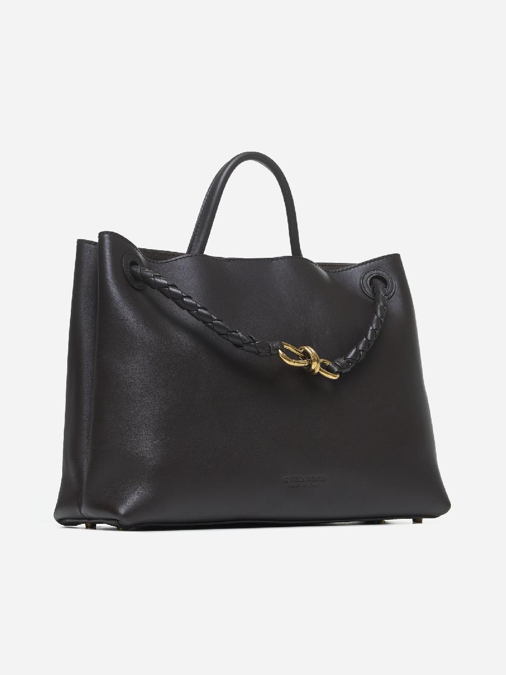 BOTTEGA VENETA Borsa Andiamo media in pelle Nuova