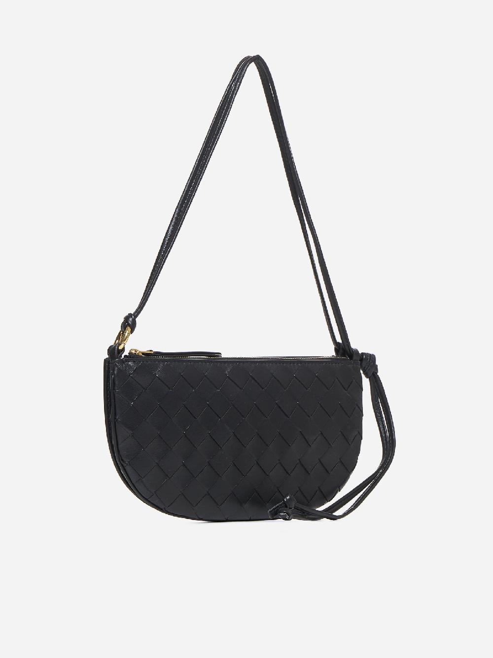 BOTTEGA VENETA Pochette Gemellini doppia in nappa Italia