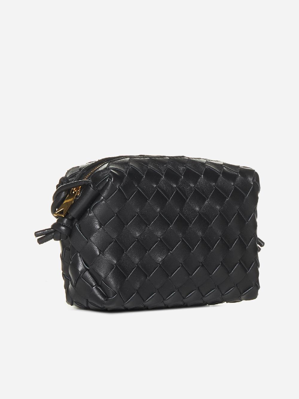 BOTTEGA VENETA Borsa mini Loop in pelle Intrecciato Nuovo