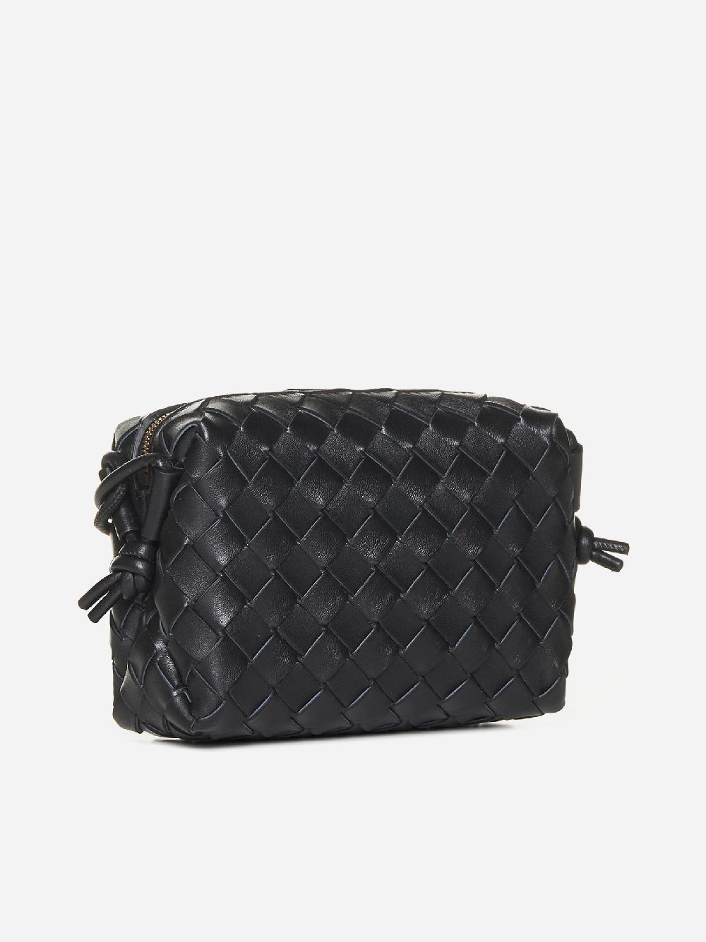 BOTTEGA VENETA Borsa mini Loop in pelle Intrecciato Nuovo