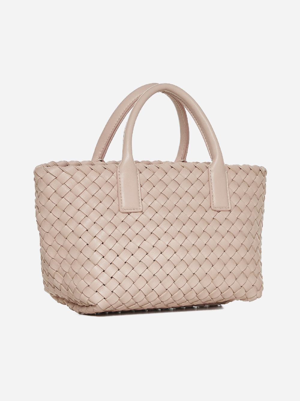BOTTEGA VENETA Borsa Cabat mini in pelle Intreccio Qualità