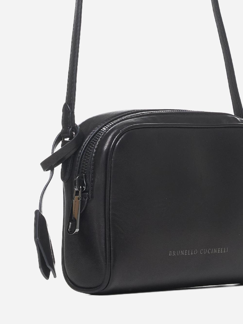 BRUNELLO CUCINELLI Borsa crossbody in pelle Acquista Ora
