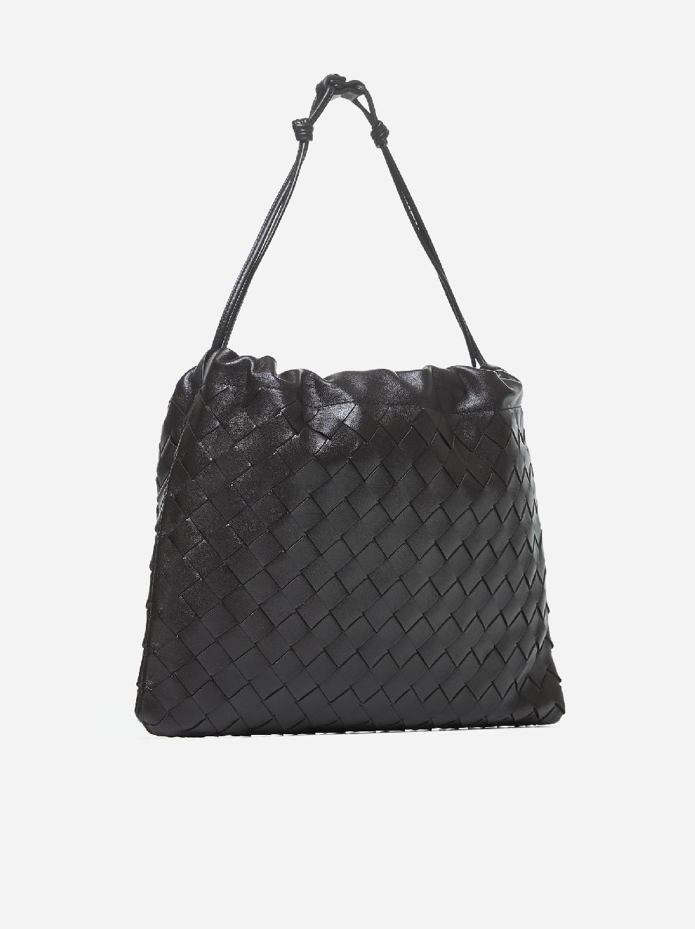 BOTTEGA VENETA Borsa Dustbag media in pelle Intrecciato Promozione Limitata