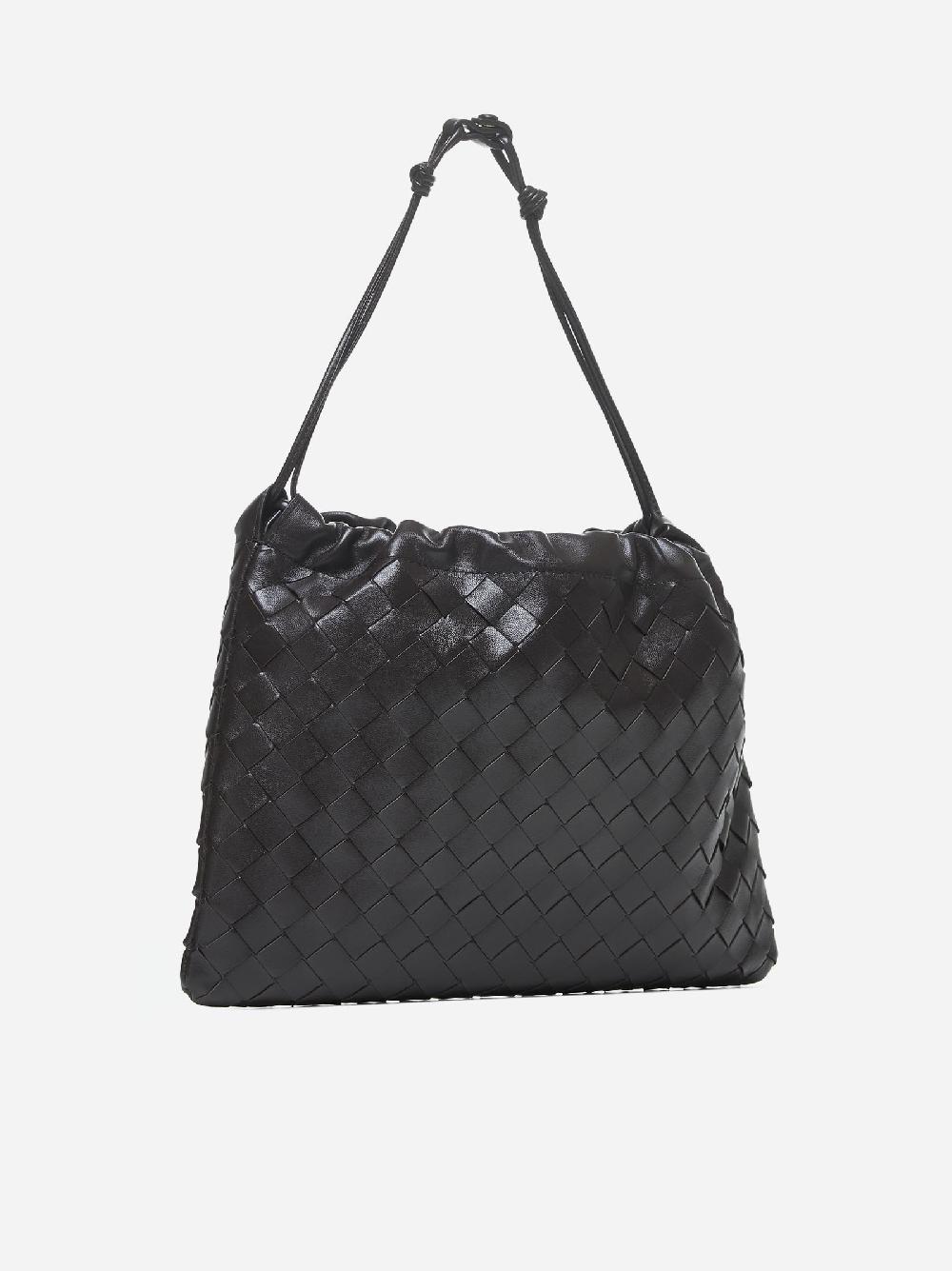 BOTTEGA VENETA Borsa Dustbag media in pelle Intrecciato Promozione Limitata