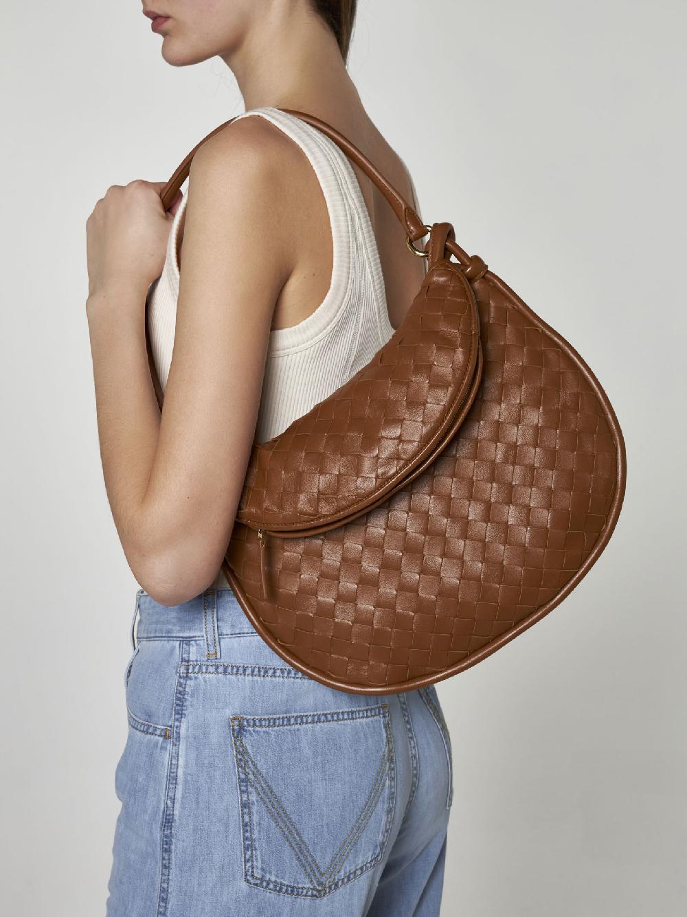 BOTTEGA VENETA Borsa Gemelli media in pelle Intrecciato Affare Del Giorno