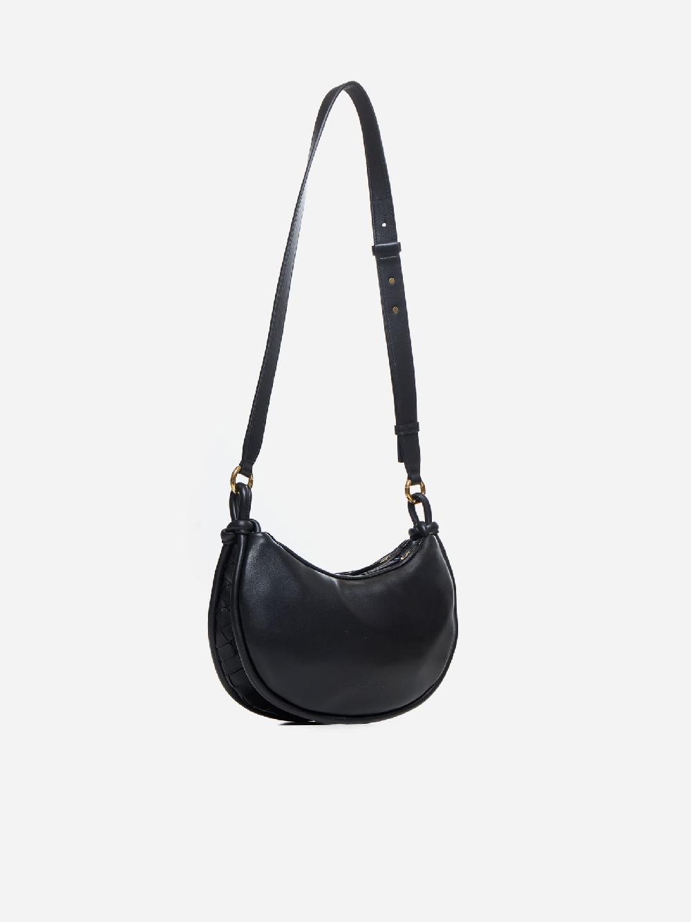 BOTTEGA VENETA Borsa Messenger Gemelli in pelle Intrecciato Sconto