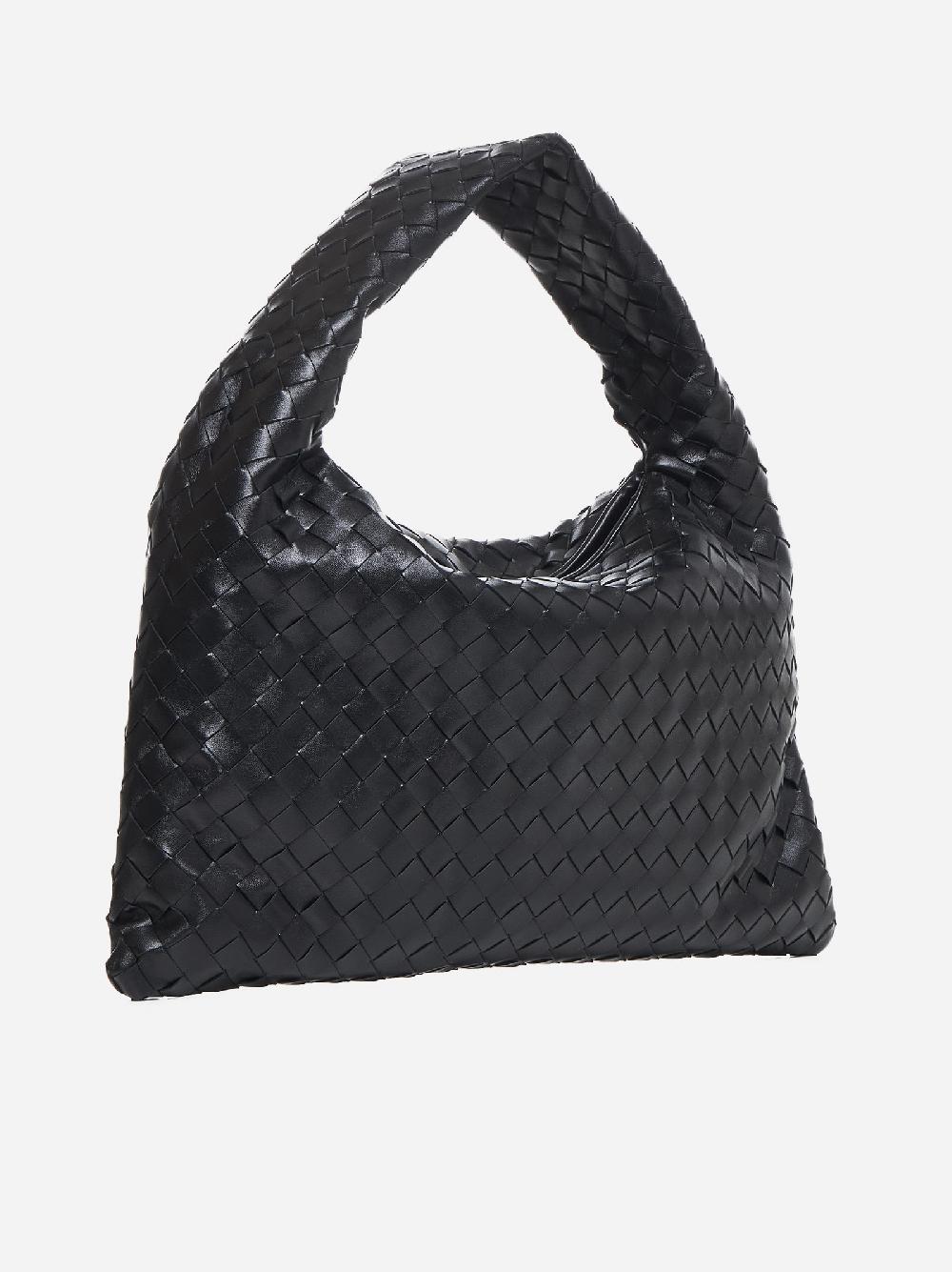 BOTTEGA VENETA Borsa Hop piccola in pelle Intrecciato In Vendita