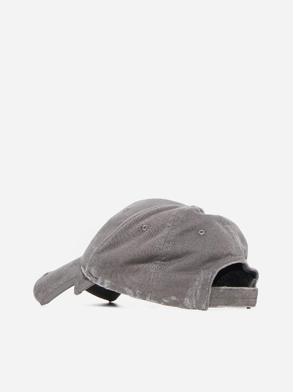 BALENCIAGA Cappello da baseball in cotone con logo Offerte giornaliere