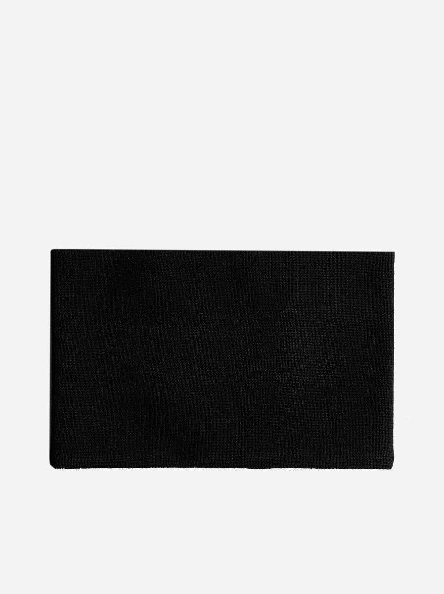 JW ANDERSON Scaldacollo nero con tirazip JWA Spedizione Gratuita