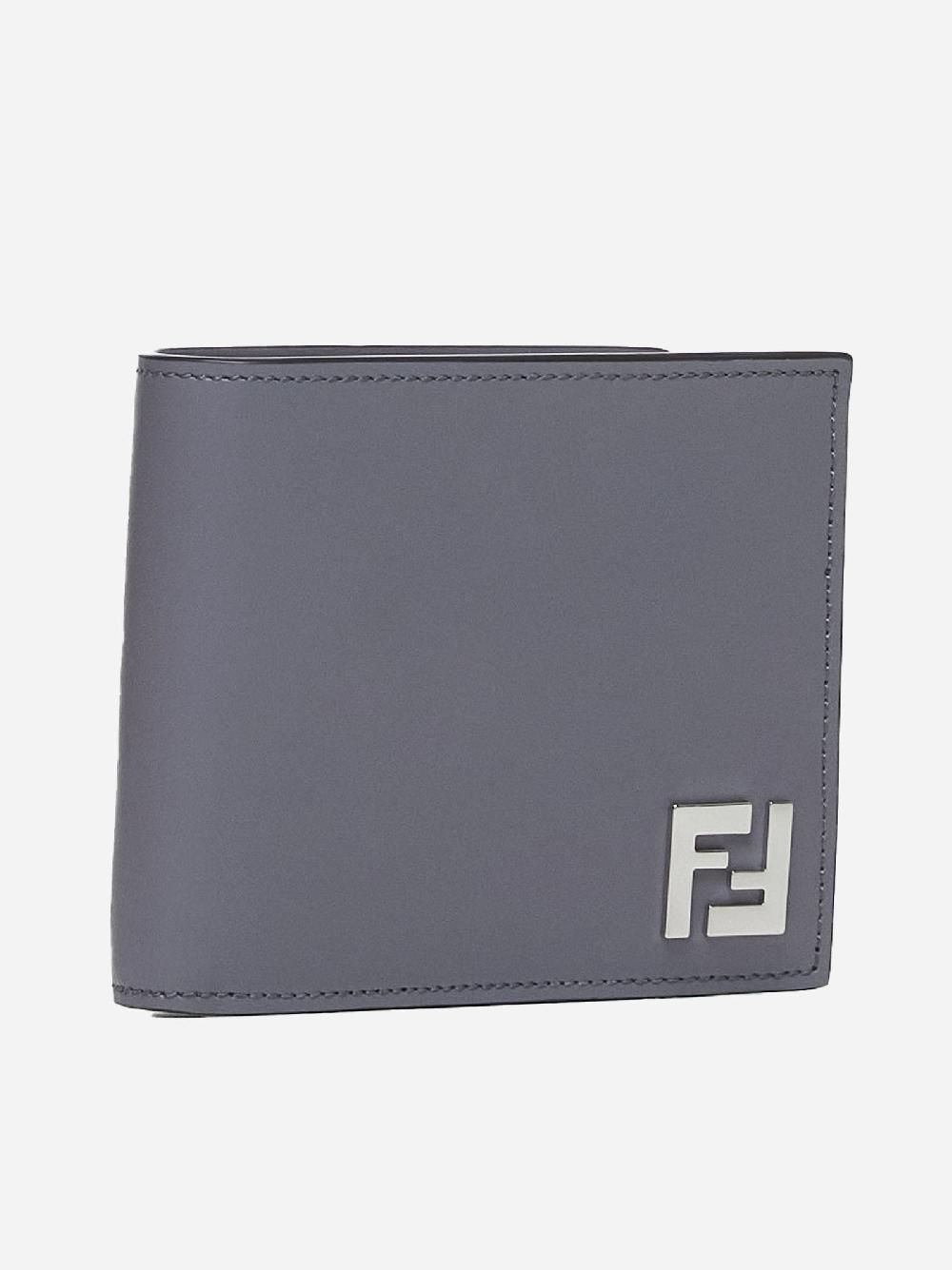 FENDI Portafoglio in pelle con placca-logo I Più Venduti