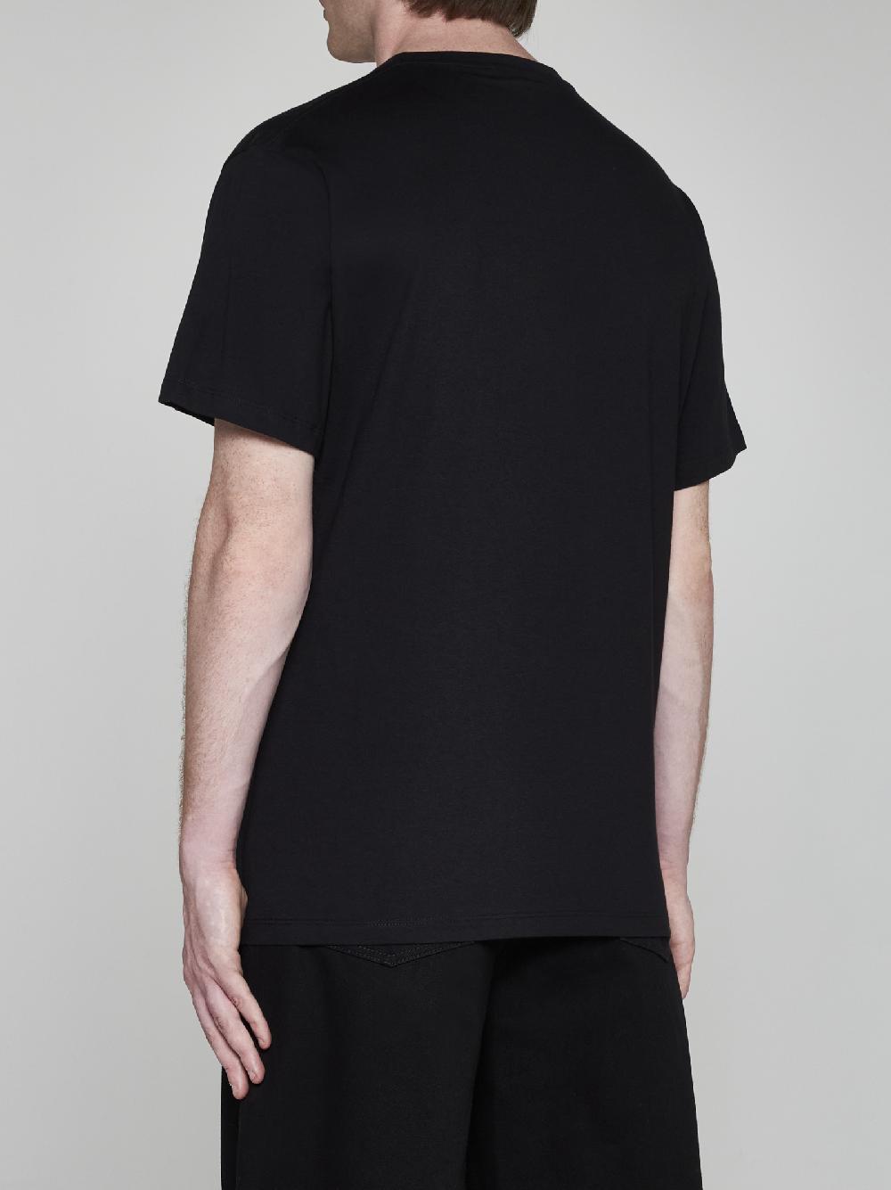 ALEXANDER MCQUEEN T-shirt in cotone con logo Pezzi Unici