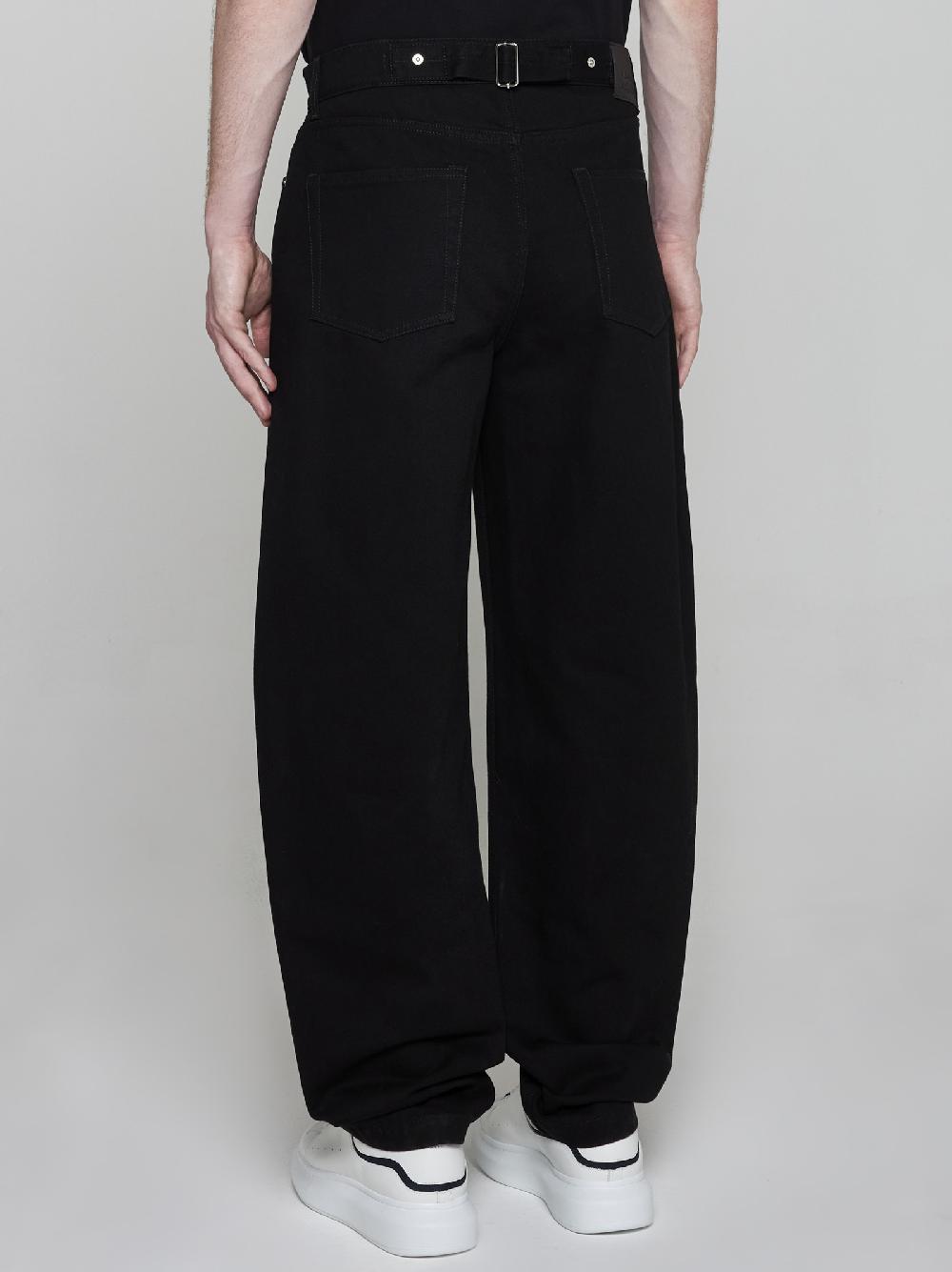 ALEXANDER MCQUEEN Jeans barrel-leg Soddisfazione Garantita