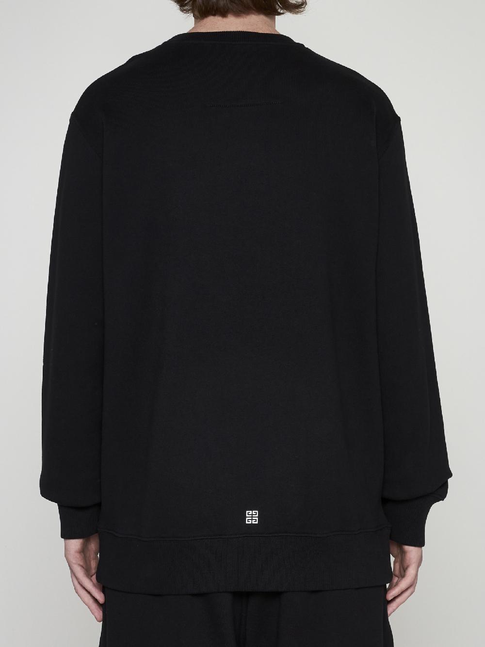 GIVENCHY Felpa in cotone con logo Economico